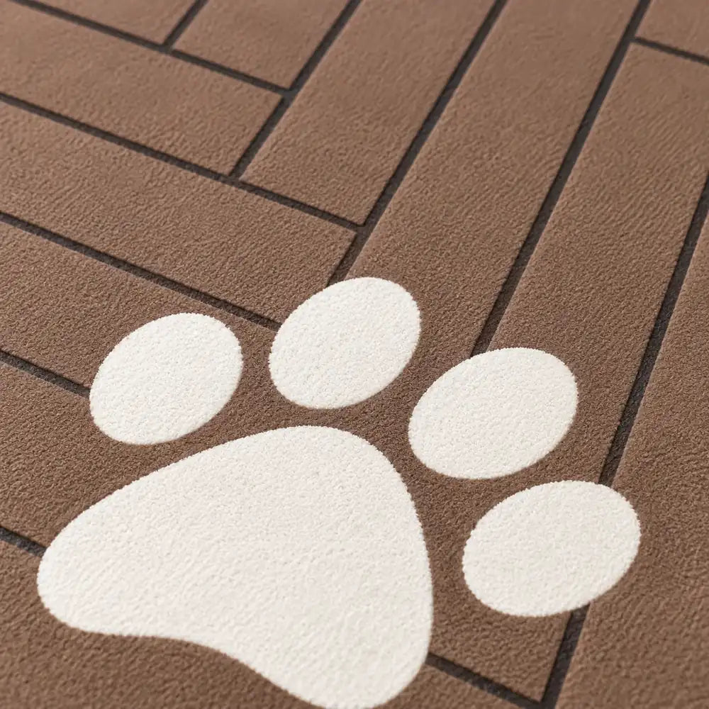 Alfombrilla Absorbente de Secado Rápido para el Comedero – detalle
