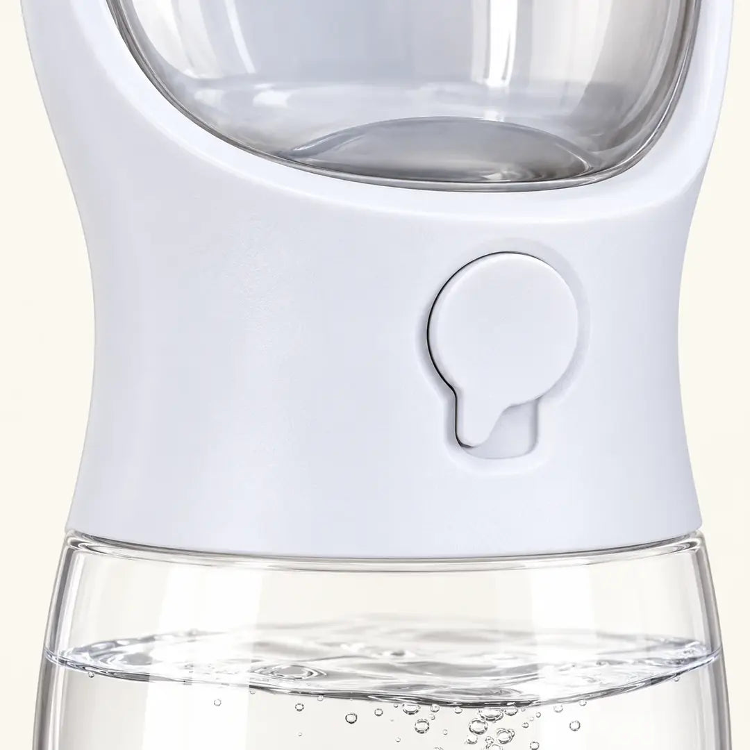 Botella de Agua para Paseos con Bebedero Integrado – detalle