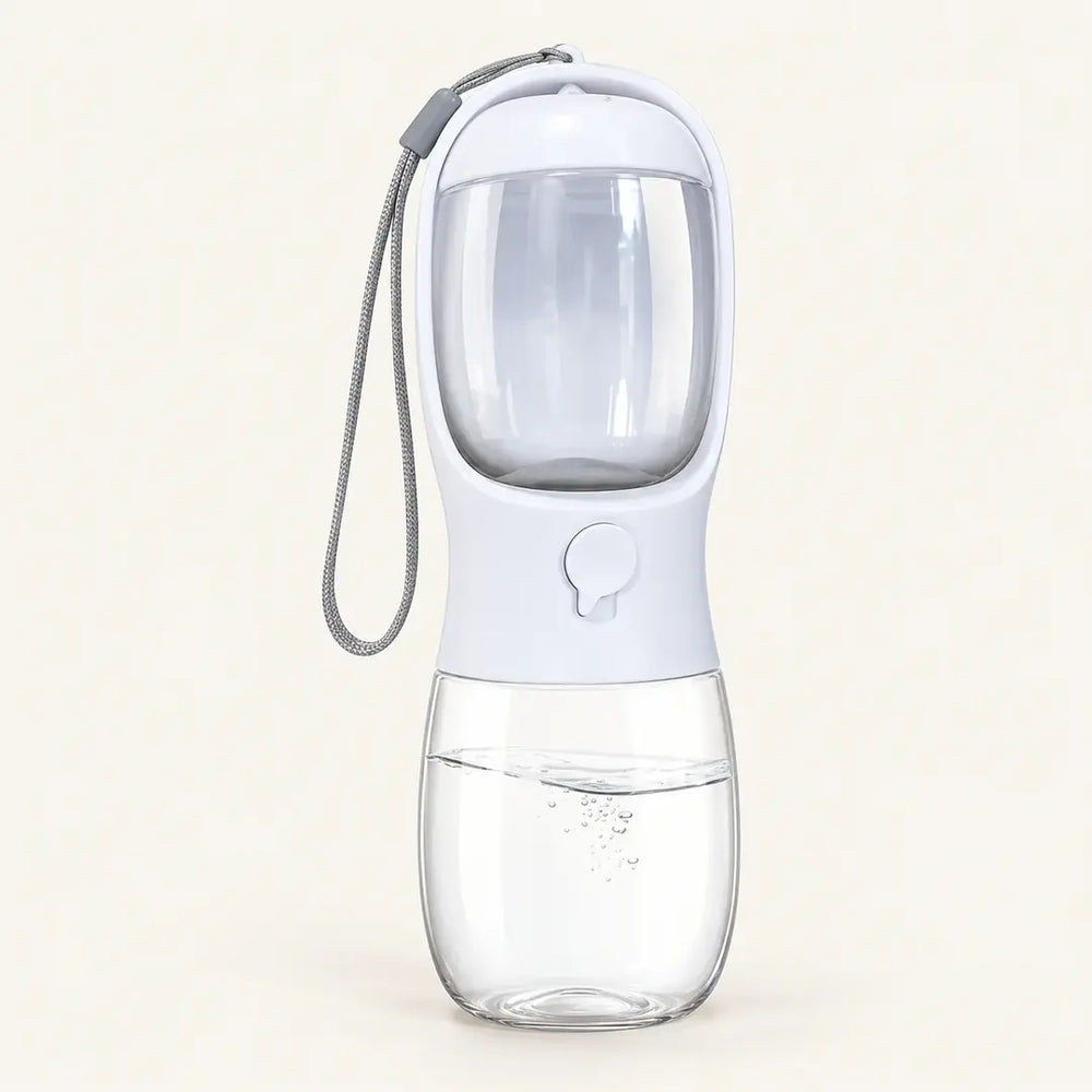 Botella de Agua para Paseos con Bebedero Integrado