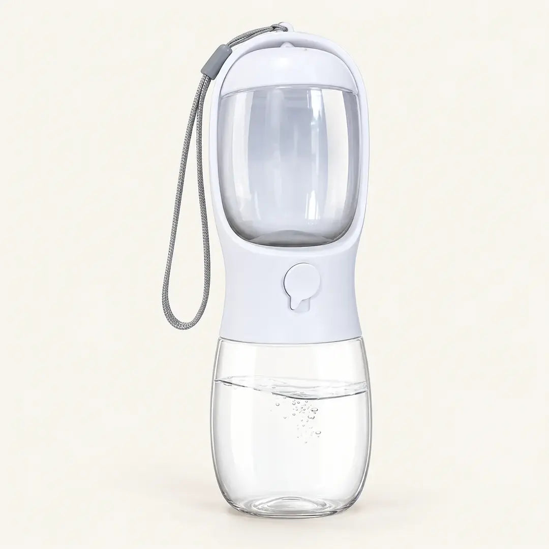 Botella de Agua para Paseos con Bebedero Integrado