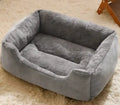 Cama Desenfundable y Lavable para Perros y Gatos – Gris / S · 45×30×12 cm