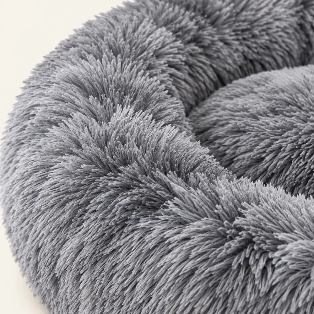 Cama Donut de Pelo Suave para Acurrucarse – detalle