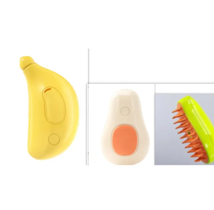 Cepillo con Bruma de Agua para Atrapar el Pelo Suelto – Set / USB recargable