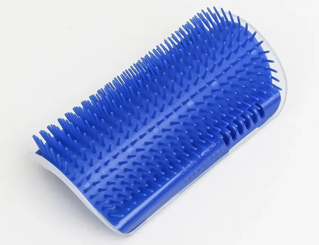 Cepillo de Esquina para que tu Gato se Rasque y se Cepille Solo – Azul