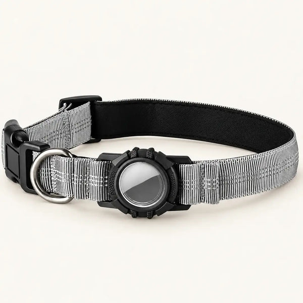 Collar Reflectante con Funda para AirTag