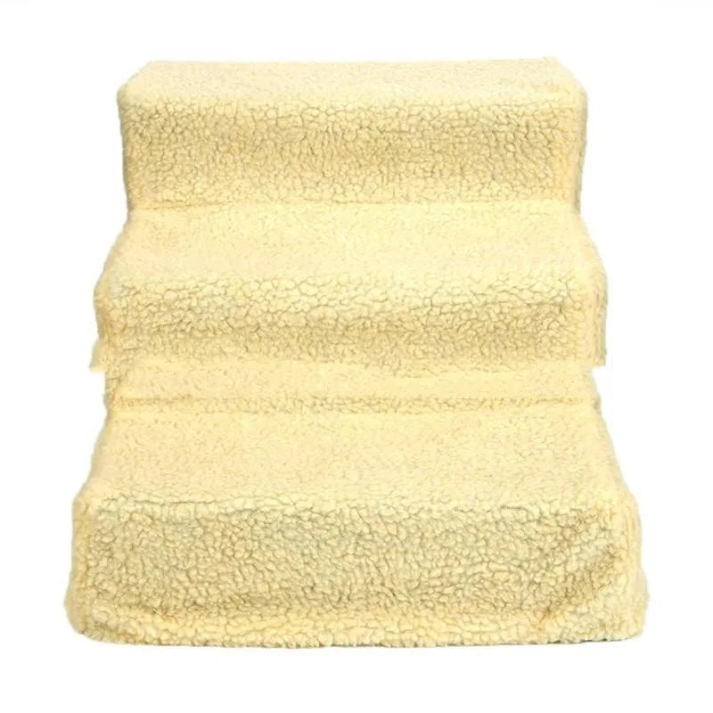 Escalera de 3 Peldaños para Subir al Sofá o la Cama – Amarillo