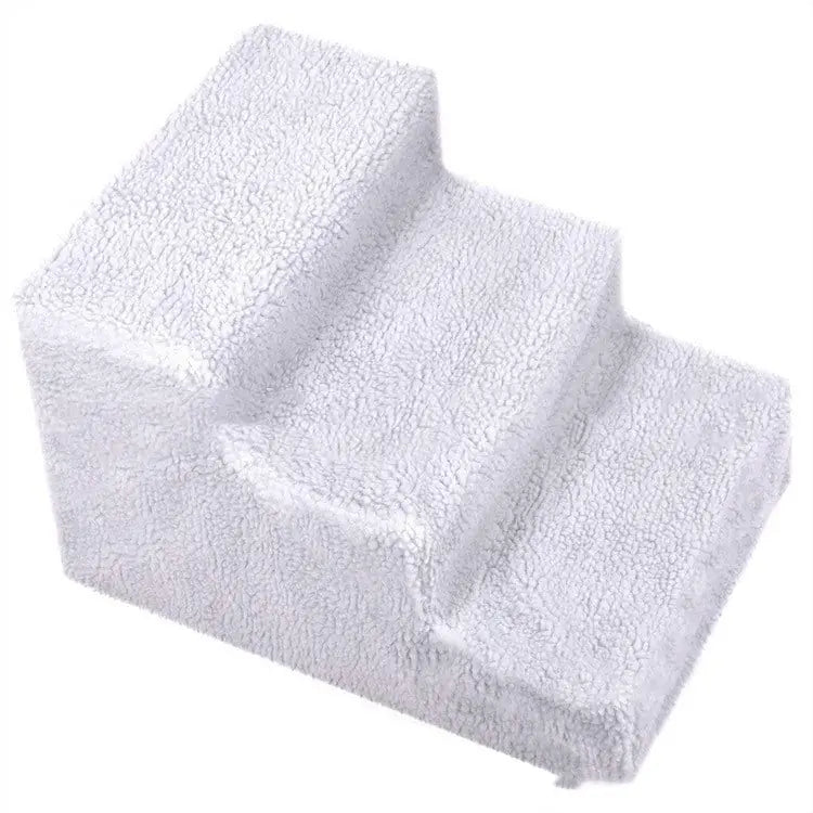 Escalera de 3 Peldaños para Subir al Sofá o la Cama – Blanco