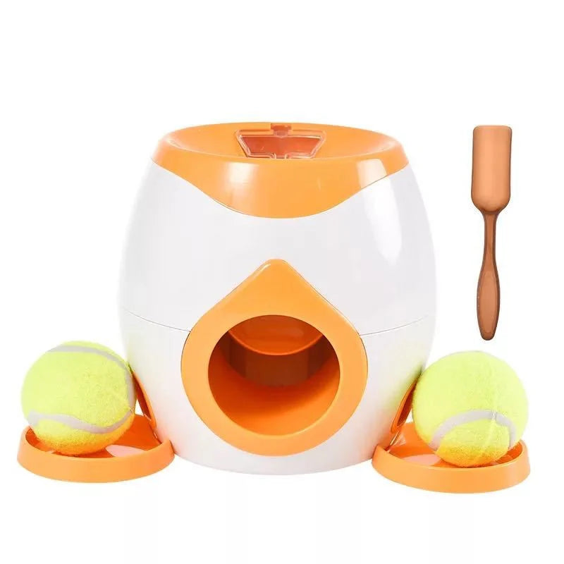 Juguete Dispensador de Comida para Perros – Naranja