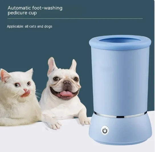 Limpiador de Patas para Volver del Paseo sin Barro – Azul