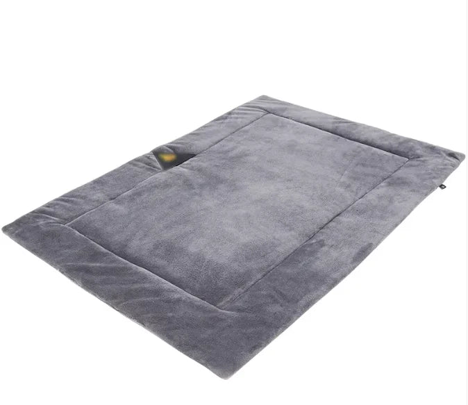 Manta Térmica sin Electricidad para Perros y Gatos – Gris / S