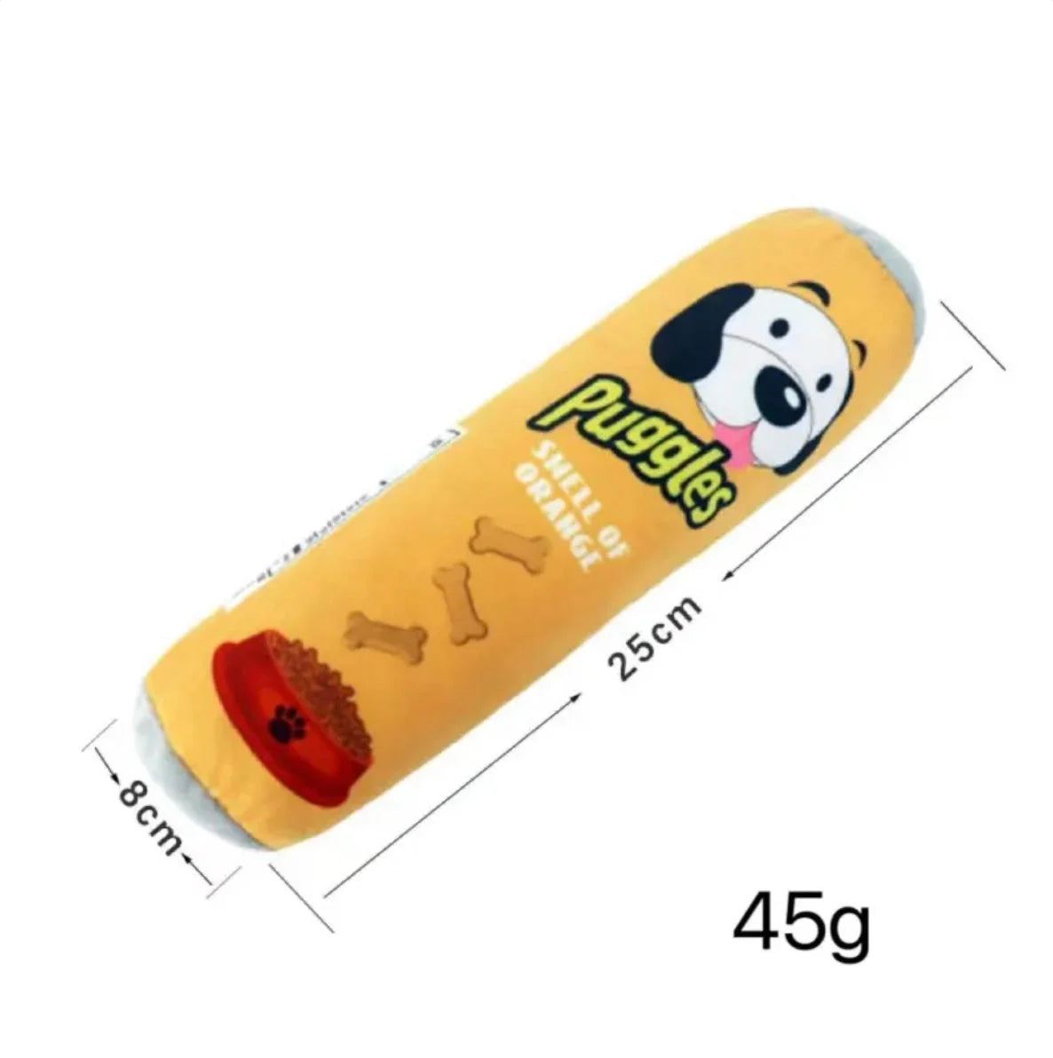 Peluche Lavable a Máquina para Perros – Amarillo